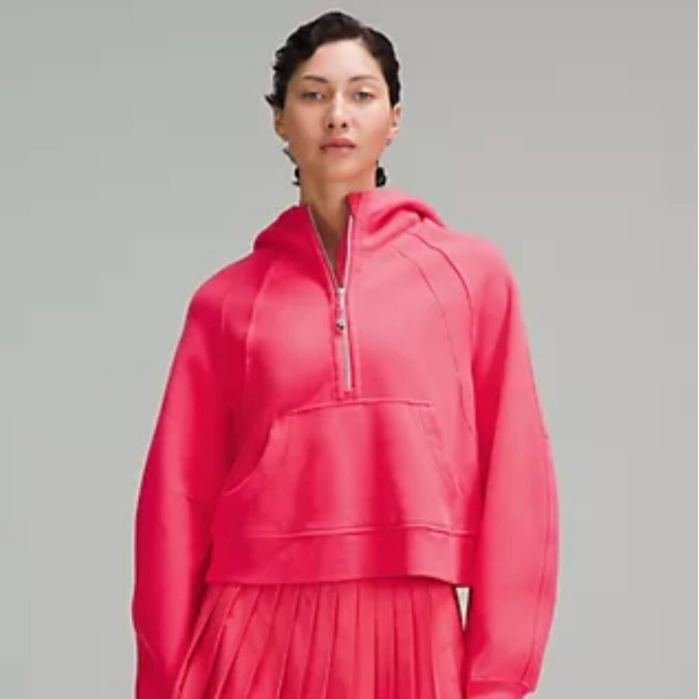 Lululemon NWOT Scuba Hoodie XS/S Lip Gloss
